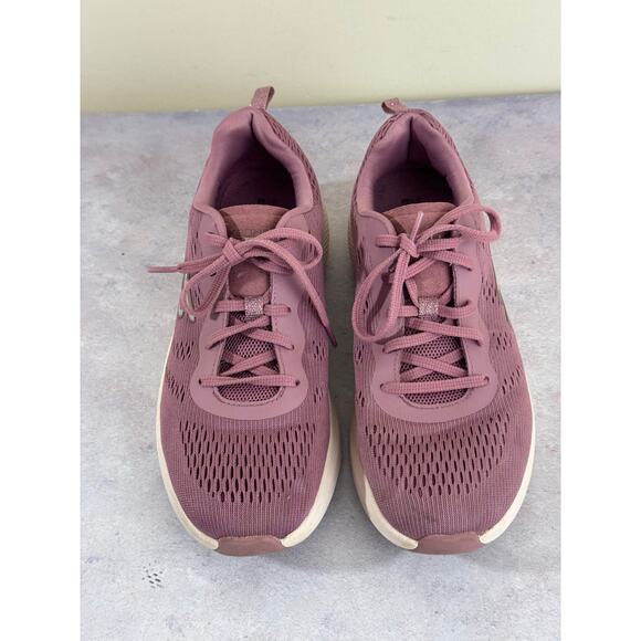 Skechers Go Run Womens Size 8 Pink-Mauve Athletic Comfort Running Shoes 128326 - Picture 1 of 16